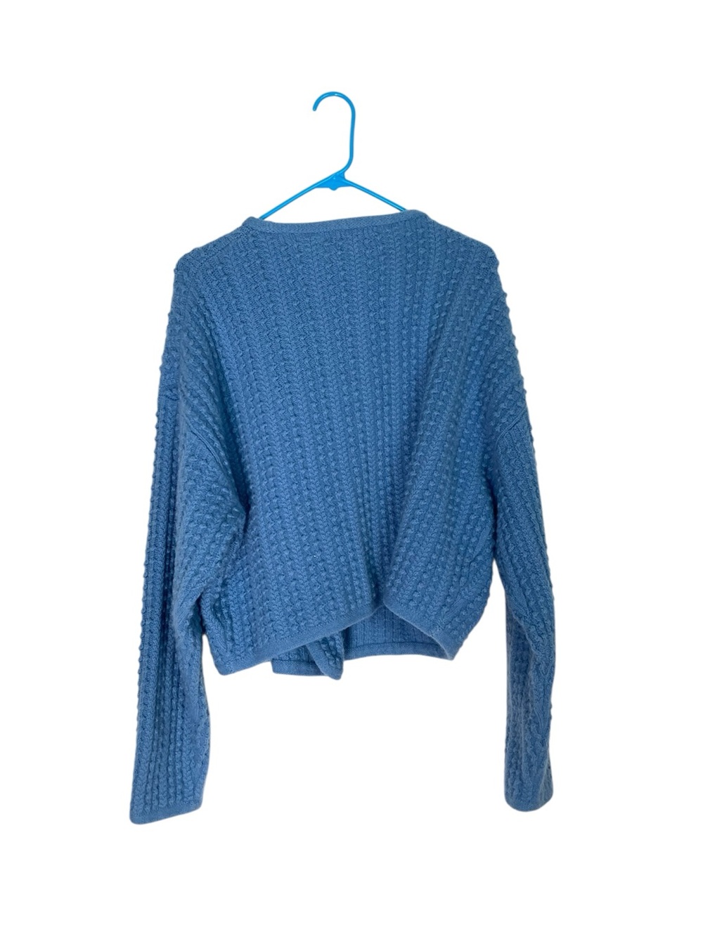 J Crew lambs wool double breasted cardigan size xl old money preppy - Picture 8 of 8